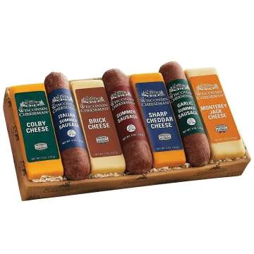 Wisconsin Cheese Sampler - Enjoy Artisan Flavors