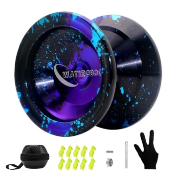 WATIEOBOO Yoyo Professional Metal Responsive Yoyo for Kids 8-12, Unresponsive Yoyo for Adults Interm...