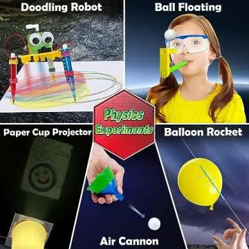 UNGLINGA 150 Experiments Science Kits for Kids, S.T.E.M Project Educational Toys for Boys Girls Birthday Gifts Ideas, Volcano, Chemistry Lab Scientific Tools Scientist Set