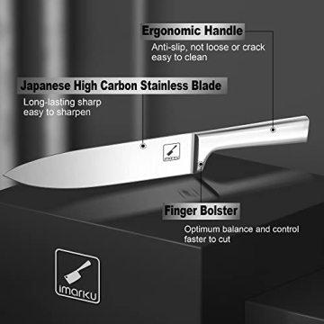 Imarku 15-piece Ultra Sharp Kitchen Knife Set