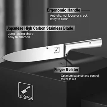 Imarku 15-piece Ultra Sharp Kitchen Knife Set