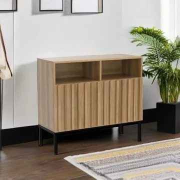 Mopio Norwin Storage Cabinet for Modern Rustic Decor