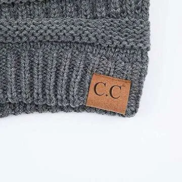 Thick Slouchy Unisex Beanie Cap Hat - Stylish & Warm