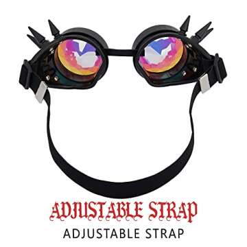 Shop Rainbow Crystal Steampunk Goggles for All Ages