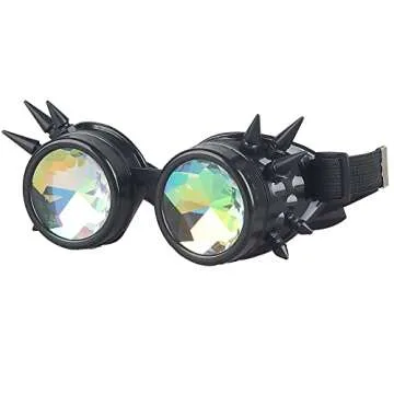 Shop Rainbow Crystal Steampunk Goggles for All Ages