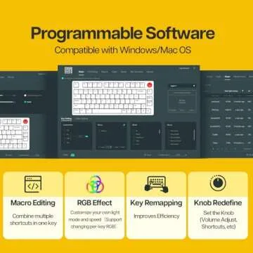 EPOMAKER TH80 Pro 75% Hot Swap Gaming Keyboard