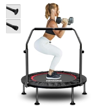 KENSONE 40" Mini Trampoline for Kids & Adults Fitness