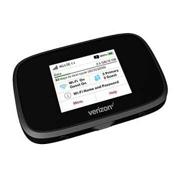 Novatel Verizon Wireless Jetpack 7730L 4G LTE Advanced Mobile Hotspot