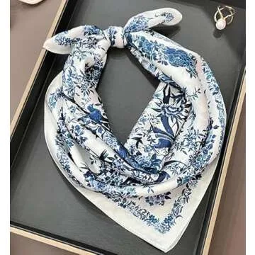 Luxurious FEIBOON Mulberry Silk Scarf for Women