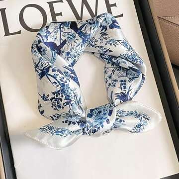 Luxurious FEIBOON Mulberry Silk Scarf for Women