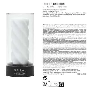 TENGA 3D Sleeve Spiral - Male Pleasure Device