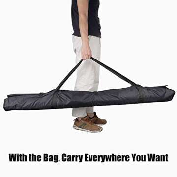 EACHSHOT C Stand with Wheels & Grip Head for Professional Photography