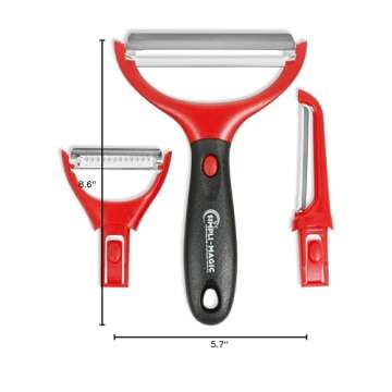 Simpli-Magic Trio Peeler Set – Multifunctional Kitchen Essential