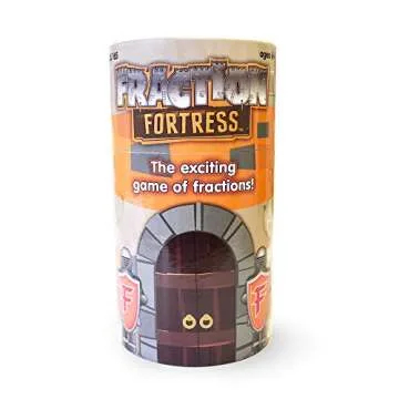 Junior Learning Fraction Fortress Board Games