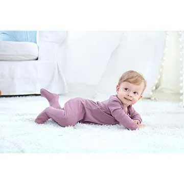 Organic Cotton Zip Front Sleepers for Newborns - O2 BABY
