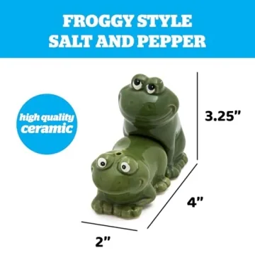 BigMouth Froggy Style Salt and Pepper Shakers