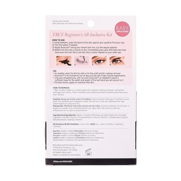 KISS GLUEliner Lash Kit for Easy False Eyelash Application
