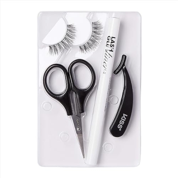 KISS GLUEliner Lash Kit for Easy False Eyelash Application