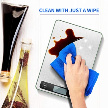 LEVIN 33lb Digital Kitchen Food Scale with LCD Display