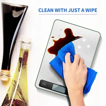 LEVIN 33lb Digital Kitchen Food Scale with LCD Display