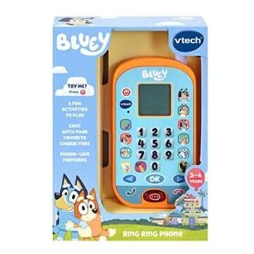 Interactive VTech Bluey Phone for Preschoolers