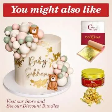 Cakebon Cake Boards - Durable 10 Inch Round for Cakes
