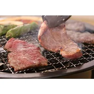 Iwatani Korean Cookware Aburi Stove Top Grill Pan - Healthy Indoor Grilling