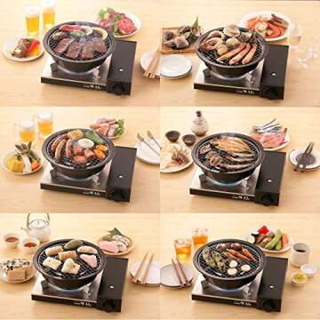 Iwatani Aburi Stove Top Grill Pan for Healthy Grilling