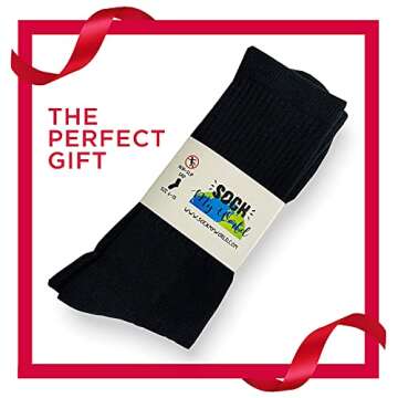 Men's Funny Do Not Disturb I'm Gaming Socks NON SLIP Organic Combed Cotton Black One Size