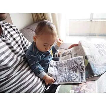 Engaging People Brain Builders Crinkly Baby Newspaper Toy