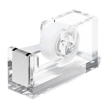 OfficeGoods Modern Acrylic Tape Dispenser - Elegant Design for Any Workspace