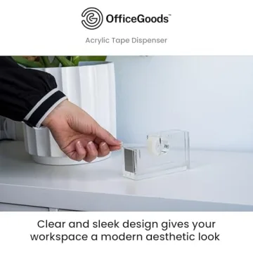 Stylish OfficeGoods Modern Acrylic Tape Dispenser