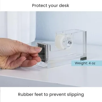 Stylish OfficeGoods Modern Acrylic Tape Dispenser