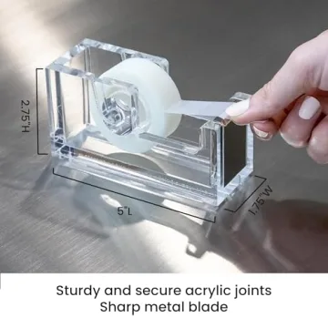 Stylish OfficeGoods Modern Acrylic Tape Dispenser