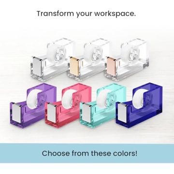 Stylish OfficeGoods Modern Acrylic Tape Dispenser