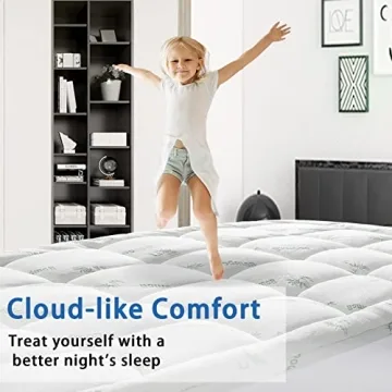 Cooling Bamboo Mattress Topper for Ultimate Sleep Comfort