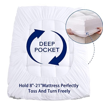 Cooling Bamboo Mattress Topper for Ultimate Sleep Comfort