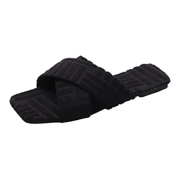 CoceMoce Women’s Stylish Flat Slide Sandals for Summer