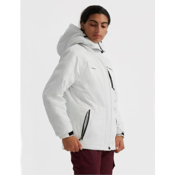 GEMYSE Women's Ski Snow Jacket Waterproof Windproof Coat