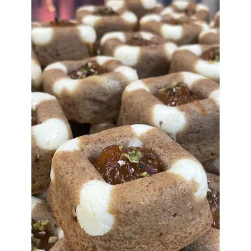 شیرینی مربایی مغزدار تازه و مجلسی | خرید شیرینی کره‌ای خوش‌عطر