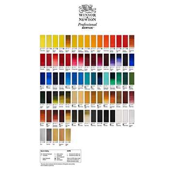 Winsor & Newton Professional Acrylic Paint, 60ml (2-oz) Tube, Phthalo Blue Green Shade