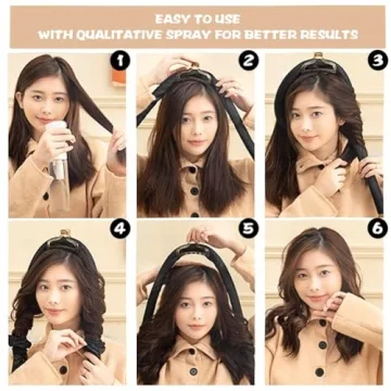 Heatless Curling Rod for Damage-Free, Gorgeous Curls