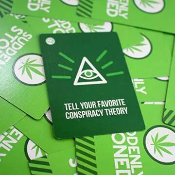 Breaking Games Suddenly Stoned: The Ultimate & Hilarious Adult Card Game for Game Night Fun & Parties, 3-8 Players, (Ages 18+)