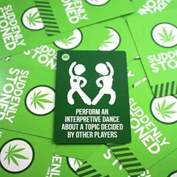 Breaking Games Suddenly Stoned: The Ultimate & Hilarious Adult Card Game for Game Night Fun & Parties, 3-8 Players, (Ages 18+)