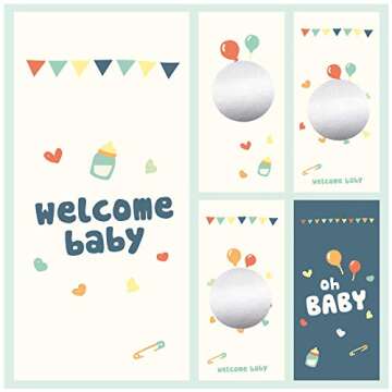 Leinuosen Scratch Off Sticker Round Labels 1 inch Self Adhesive Scratch Off Sticker for Business, Wedding Party, Party Favor(1000 Pieces)