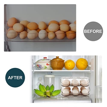 MesRosa Egg Holder - Large Capacity Egg Storage Solution