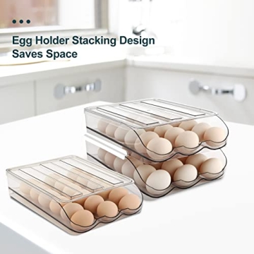 MesRosa Egg Holder - Large Capacity Egg Storage Solution