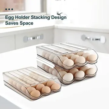 MesRosa Egg Holder - Large Capacity Egg Storage Solution