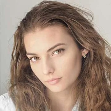 Stylish VACRONA Gold Huggie Hoop Earrings for Women