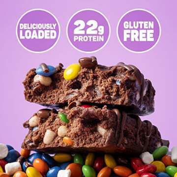 FITCRUNCH Loaded Cookie Protein Bar with 22g Protein